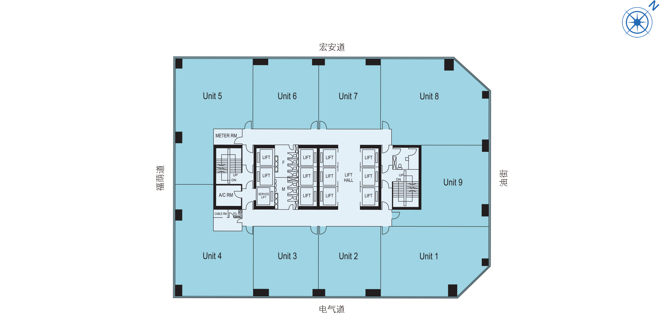 Low Zone (8/F - 26/F)